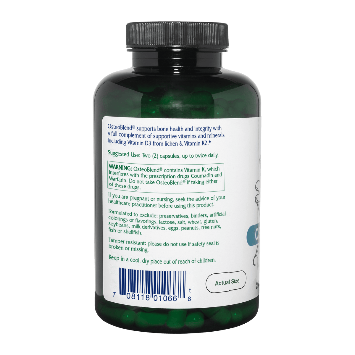 OsteoBlend® ~ Bone Support - 120 capsules