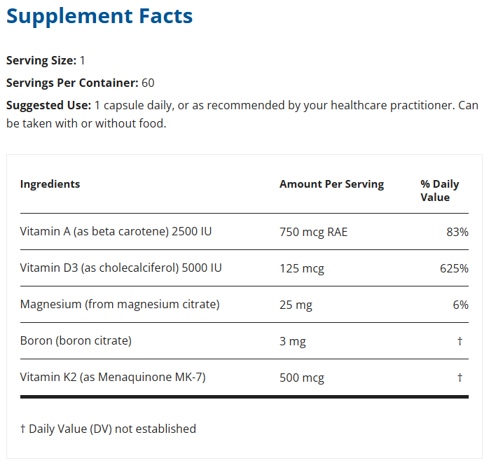 Restorative Formulations - Osteo Px 60 Capsules