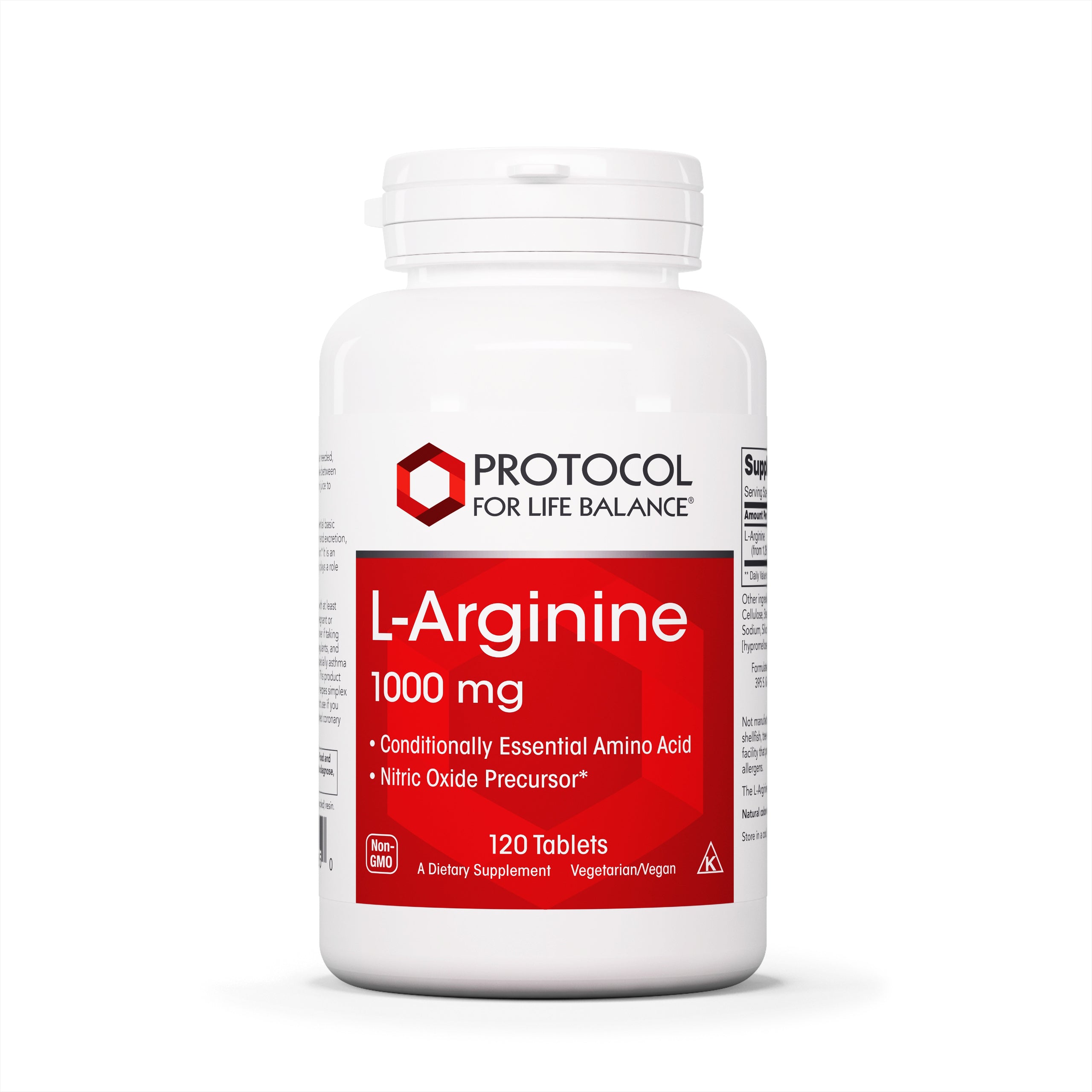 PROTOCOL FOR LIFE L-Arginine 1,000 mg Tabs