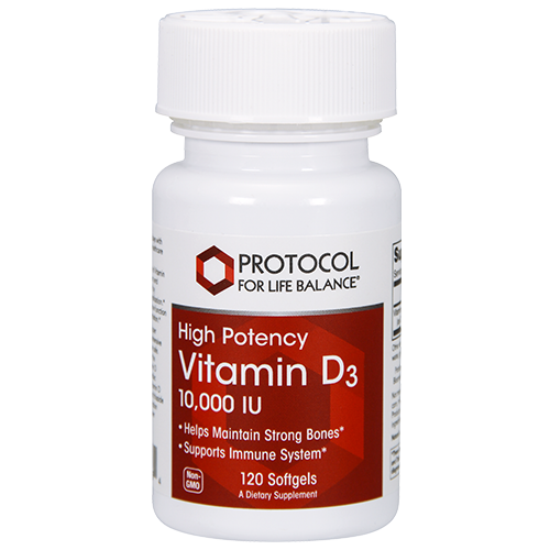 PROTOCOL FOR LIFE Vitamin D3 10,000 IU
