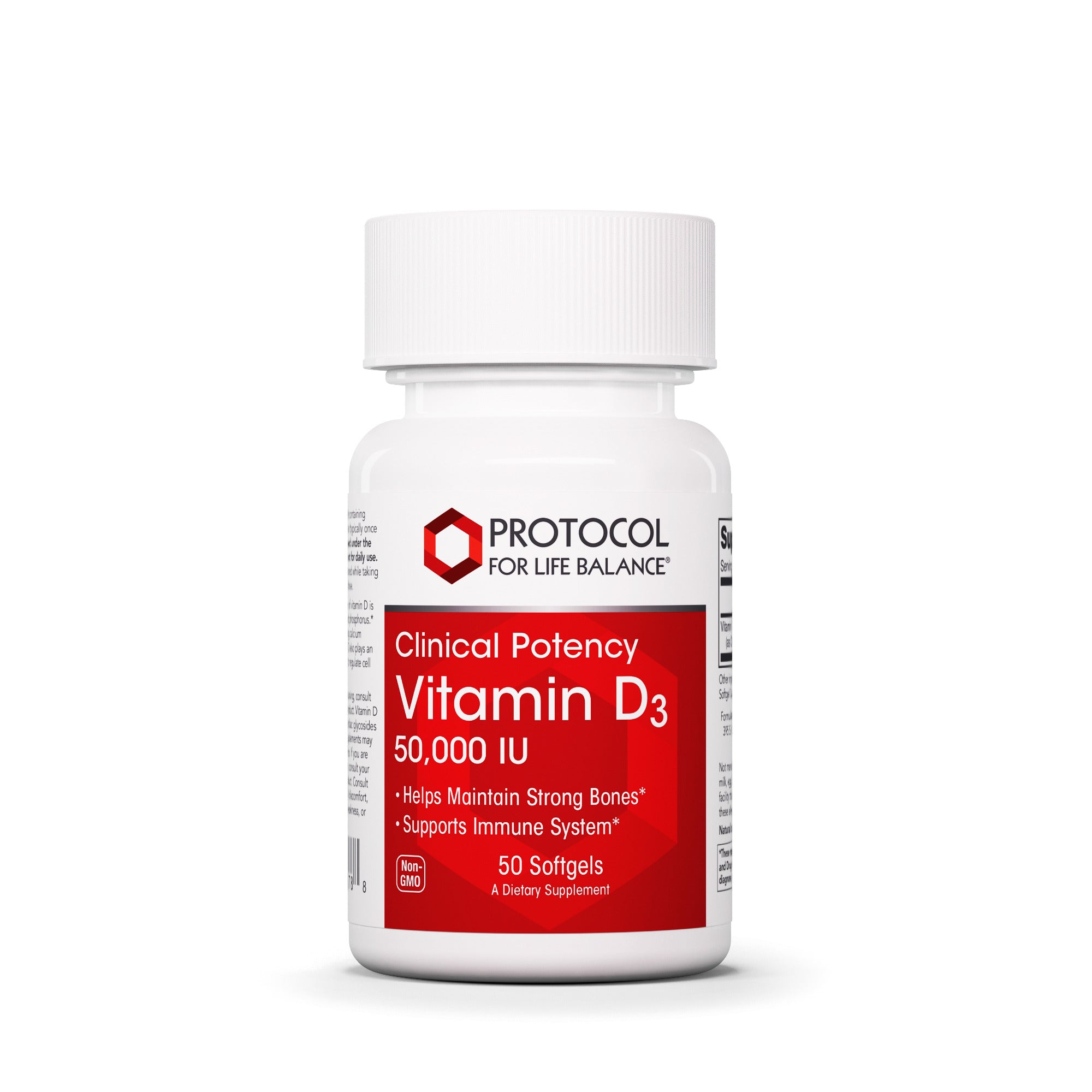 PROTOCOL FOR LIFE Vitamin D3 50,000 IU
