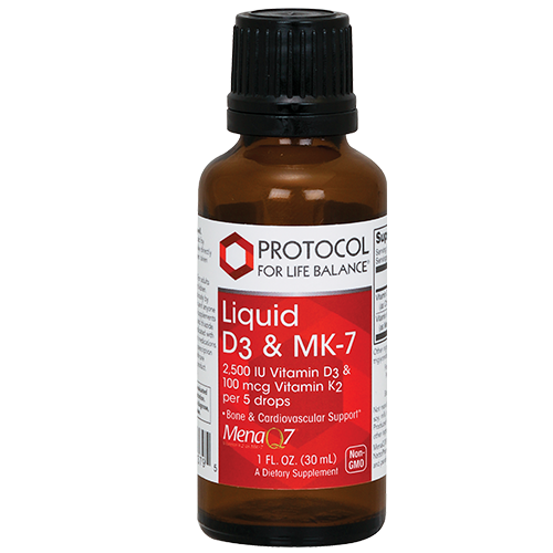 PROTOCOL FOR LIFE Vitamin D3 & MK-7 Liquid