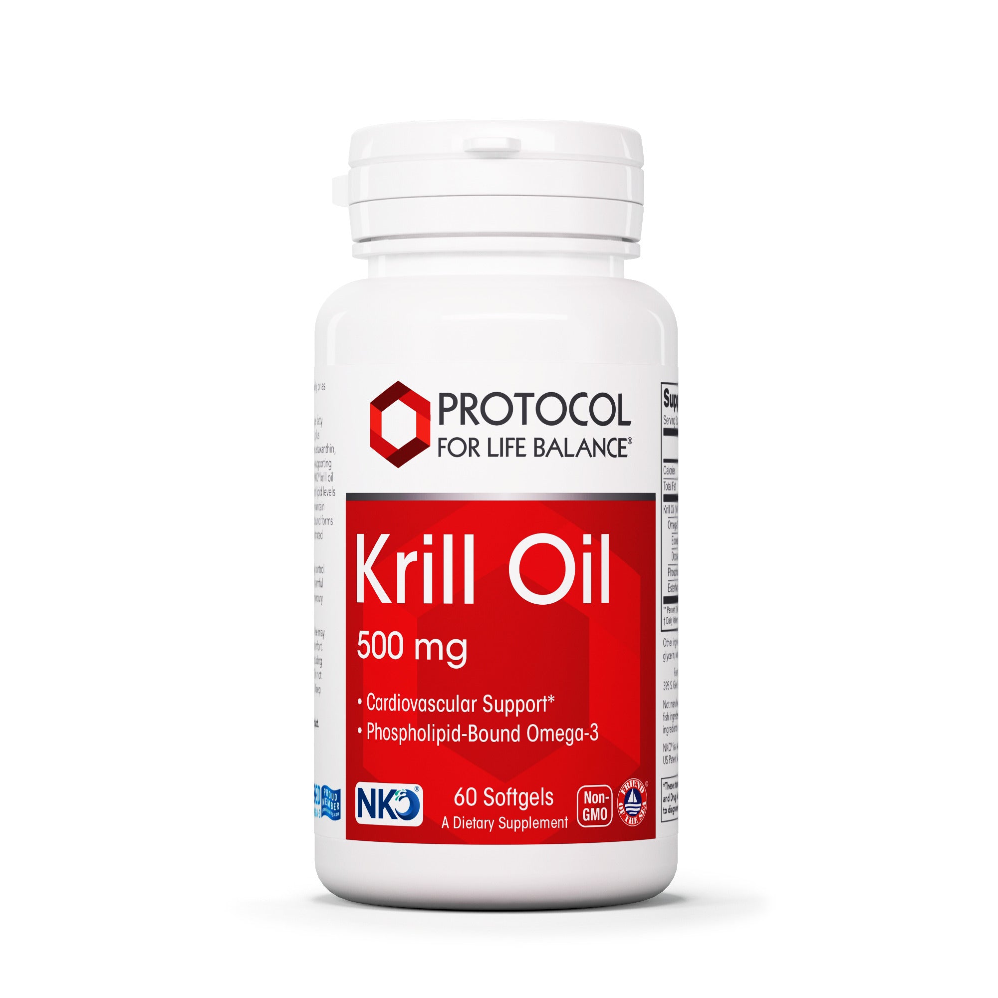 PROTOCOL FOR LIFE Krill Oil, (NKO®) 500 mg