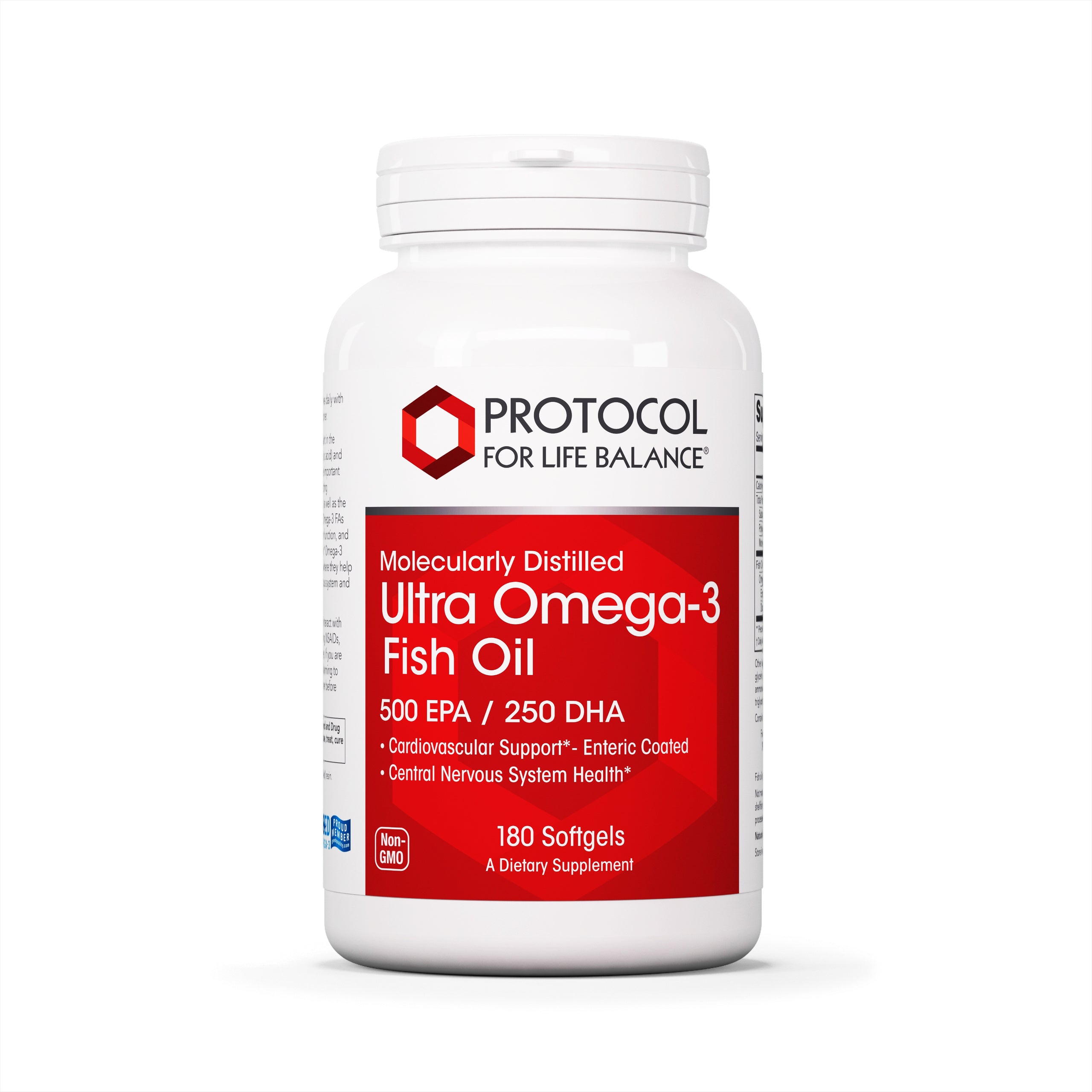 PROTOCOL FOR LIFE Ultra Omega-3 500/250/Molec Distilled
