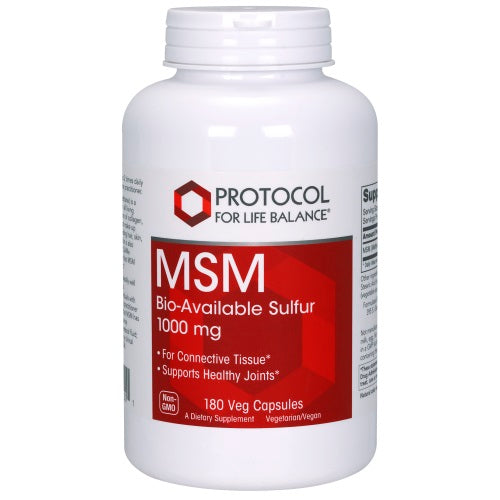 PROTOCOL FOR LIFE  MSM 1,000 mg