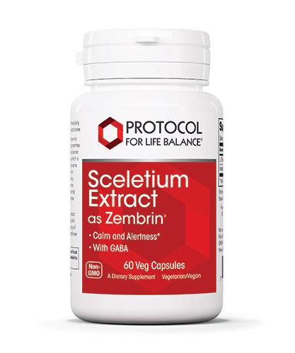 PROTOCOL FOR LIFE Sceletium Extract as Zembrin® NEW!
