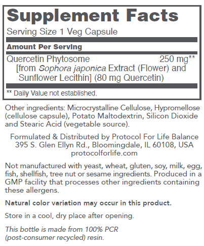 PROTOCOL FOR LIFE Quercetin Phospholipid