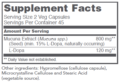PROTOCOL FOR LIFE  Mucuna Extract (Velvet Bean Extract -15% L-Dopa)