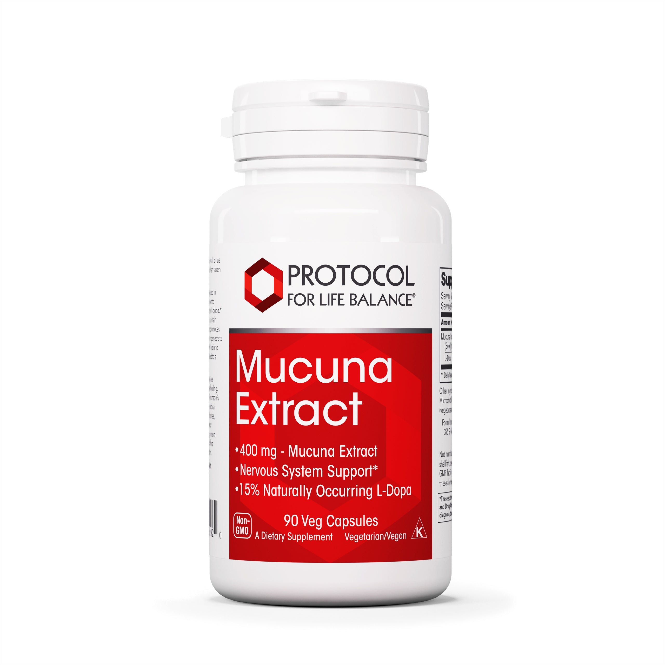 PROTOCOL FOR LIFE  Mucuna Extract (Velvet Bean Extract -15% L-Dopa)