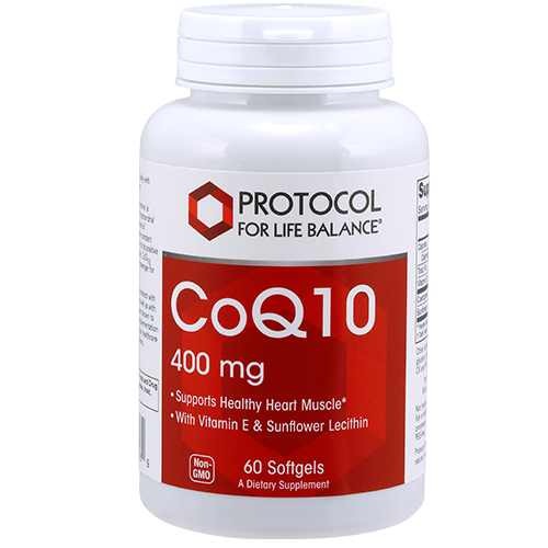PROTOCOL FOR LIFE CoQ10 400 mg