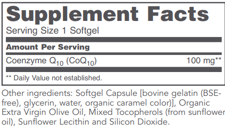 PROTOCOL FOR LIFE CoQ10 100 mg
