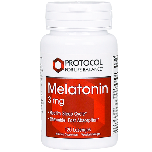 PROTOCOL FOR LIFE Melatonin 3 mg Lozenge + B-6