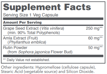 PROTOCOL FOR LIFE Grape Seed OPC 250 mg Extract