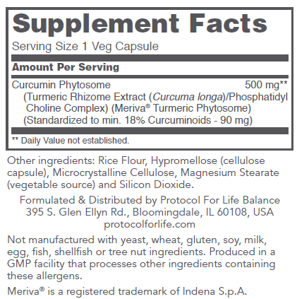 PROTOCOL FOR LIFE Curcumin PC
