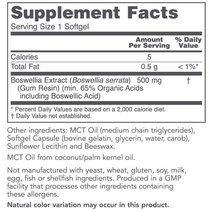 PROTOCOL FOR LIFE Boswellia Extract 500 mg