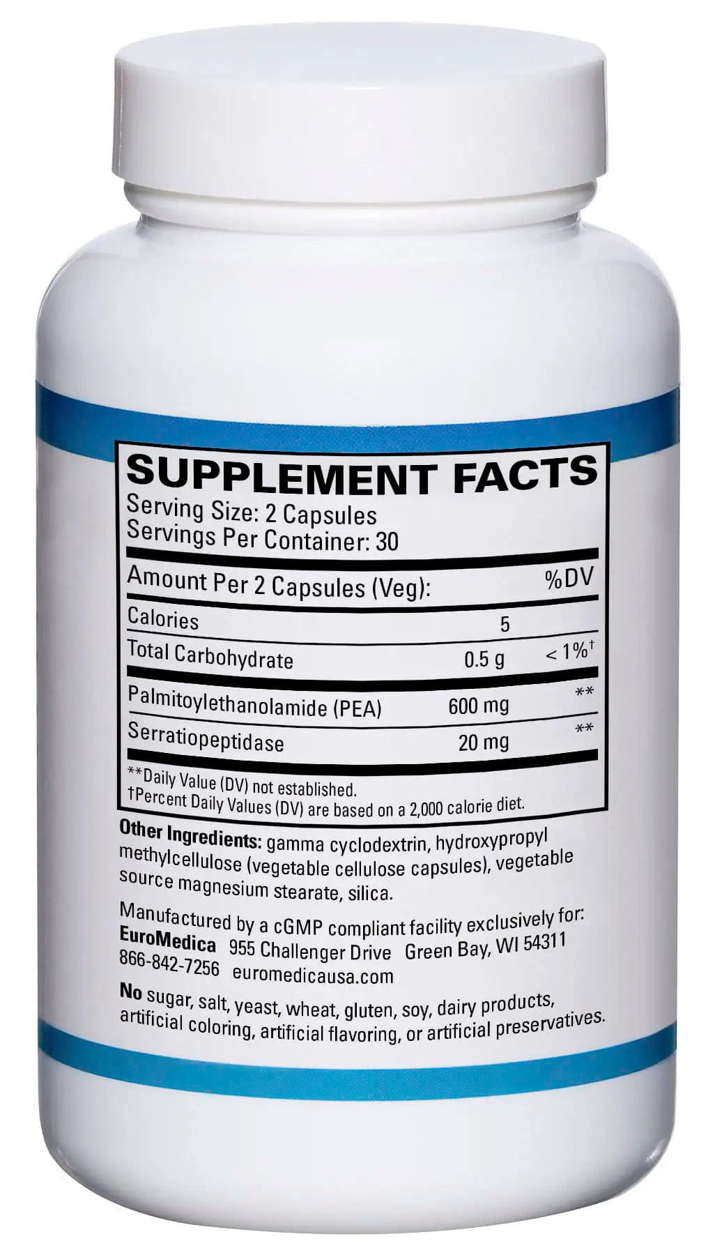 EuroMedica PEA Healthy Inflammation Response*†