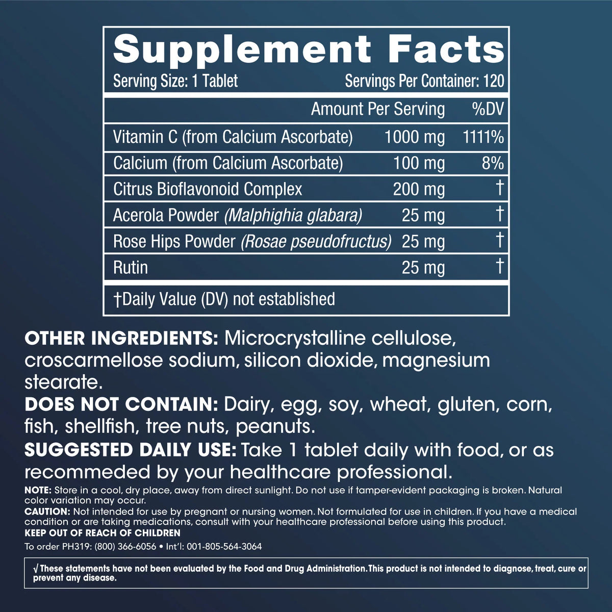 ProHealth Pro-C Complex™ - 1000 mg, 120 tablets