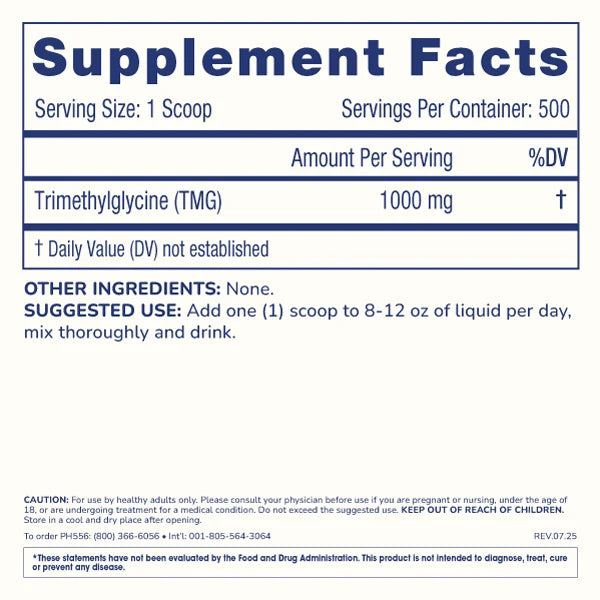 ProHealth TMG Pro Pure TMG Powder - 500 grams