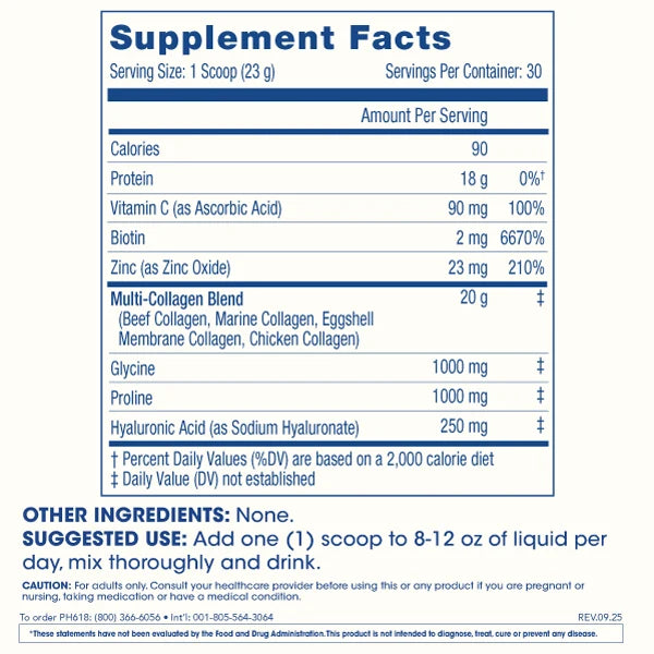 ProHealth Longevity Collagen Complete Powder - 690 grams