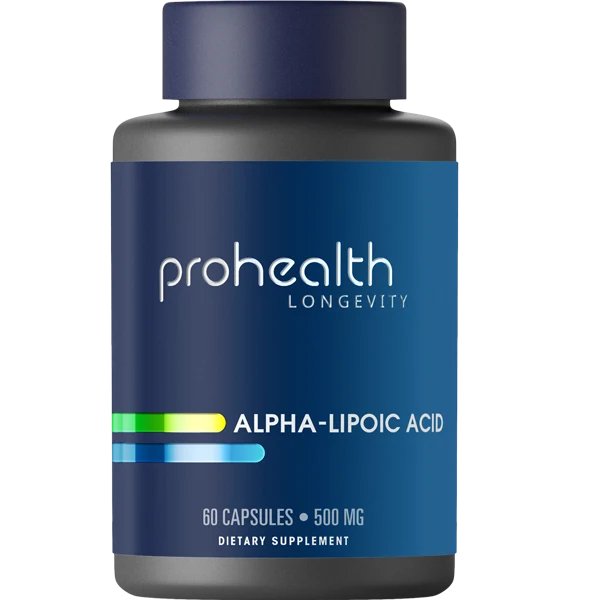 ProHealth Alpha Lipoic Acid - 1000 mg per serving, 60 capsules