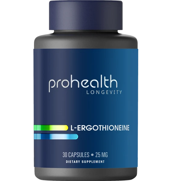 ProHealth L-Ergothinoneine - 25 mg per serving, 30 capsules
