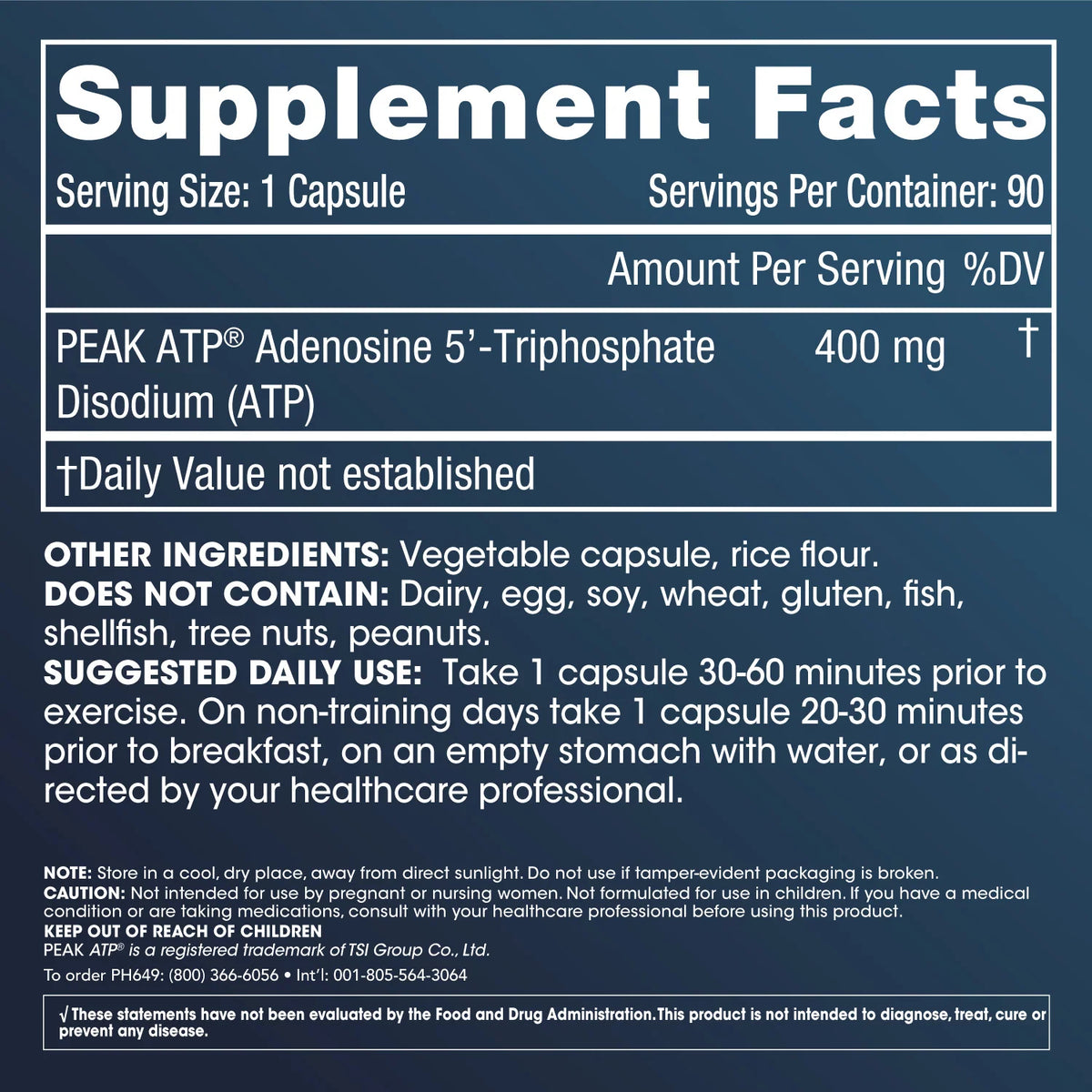 ProHealth Longevity ATP - 400 mg, 90 Capsules