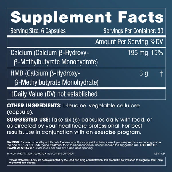 ProHealth HMB - 180 capsules