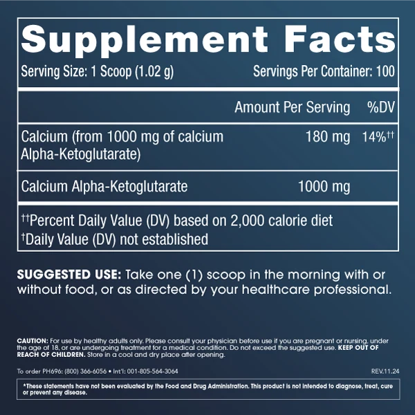 ProHealth CaAKG Longevity Powder - 100 grams
