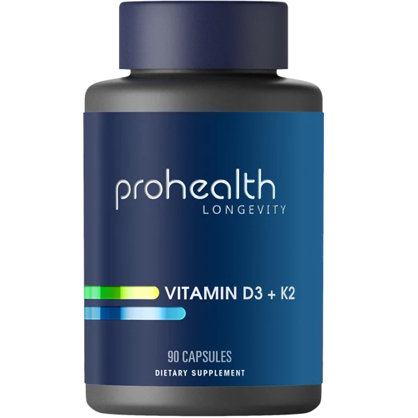 ProHealth Vitamin D3 + K2 - 90 capsules