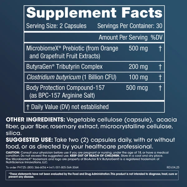 ProHealth BPC-157 Ultra Probiotic - 60 capsules