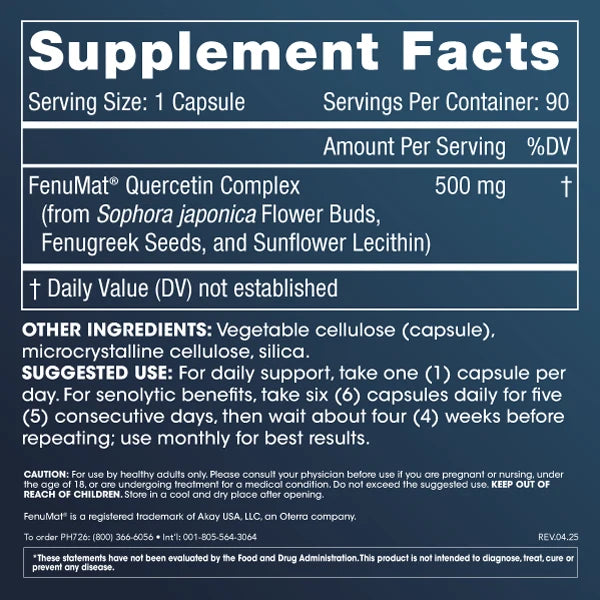 ProHealth Pure Quercetin - 500mg, 90 capsules