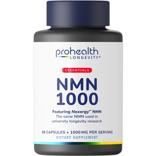 ProHealth Essentials NMN 1000 - Nexergy™ NMN - 1000 mg, 60 capsules