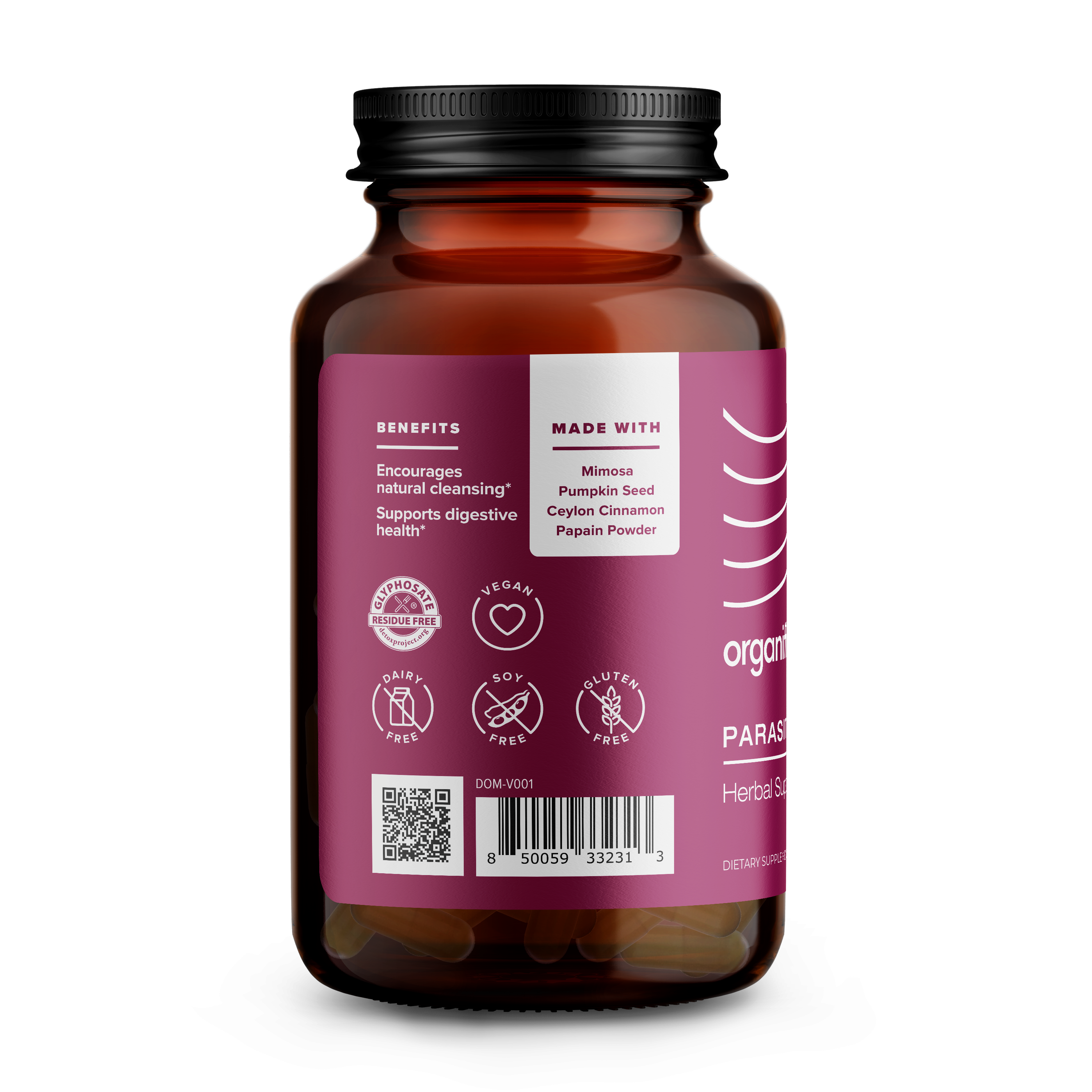 ORGANIFI  Parasite Cleanse Capsules