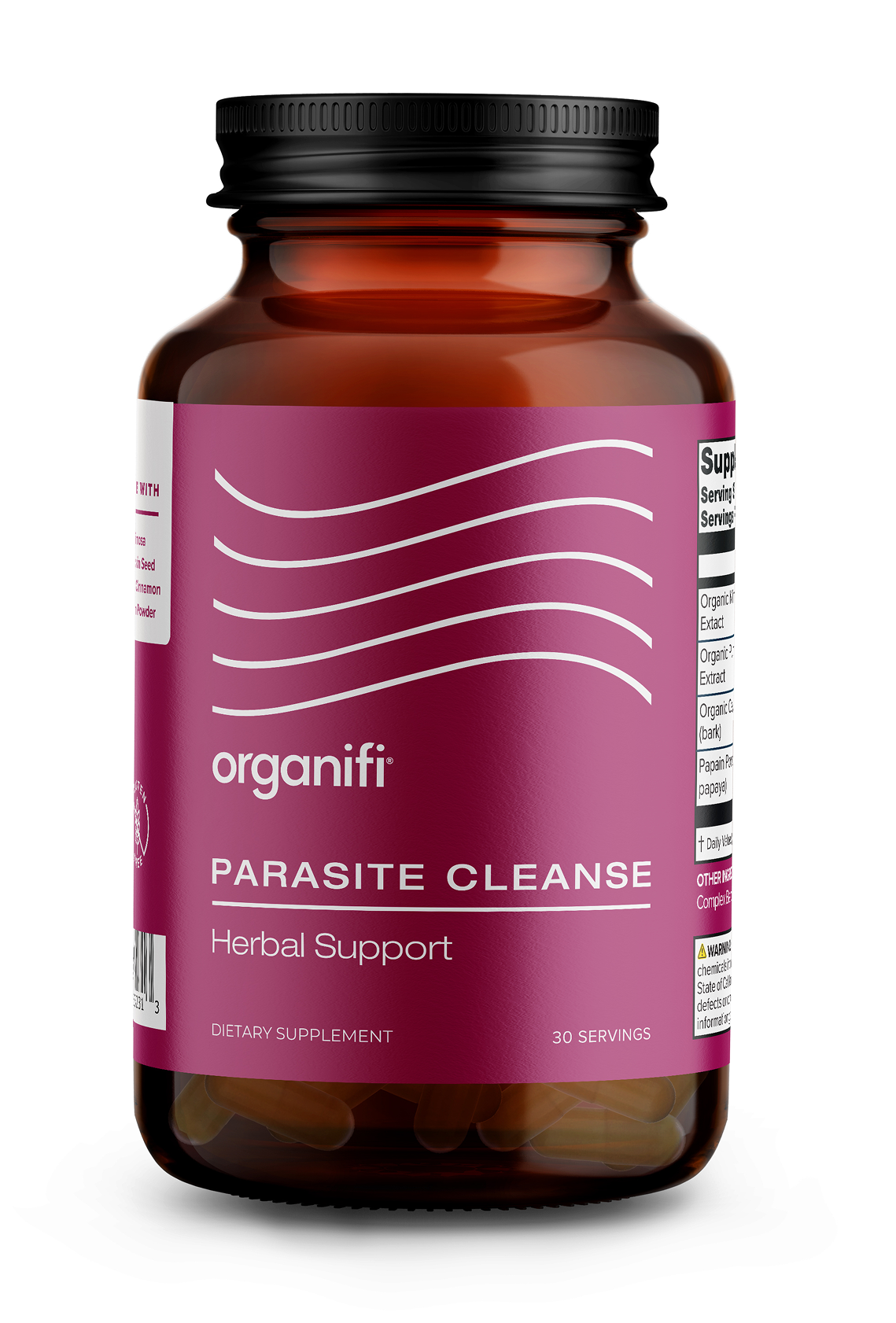 ORGANIFI  Parasite Cleanse Capsules