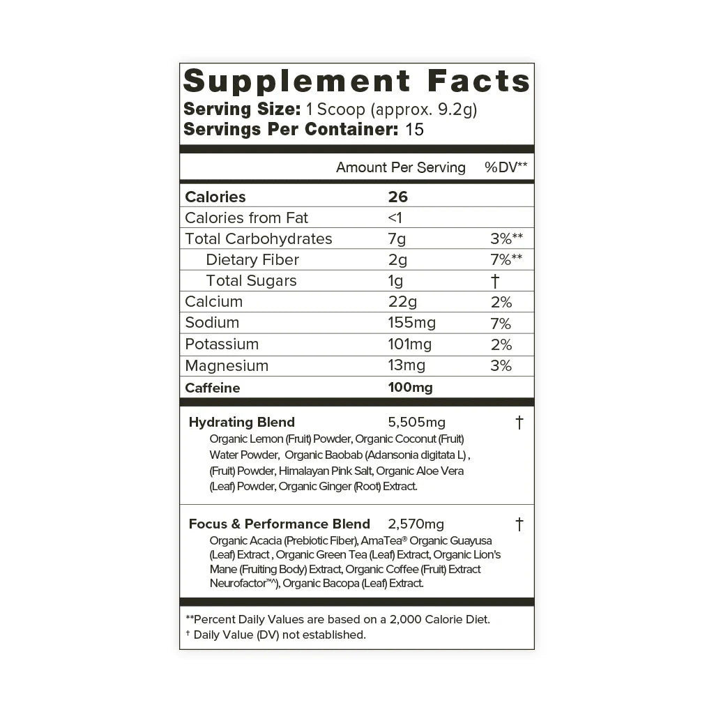 ORGANIFI Pre-Workout - Peak Power