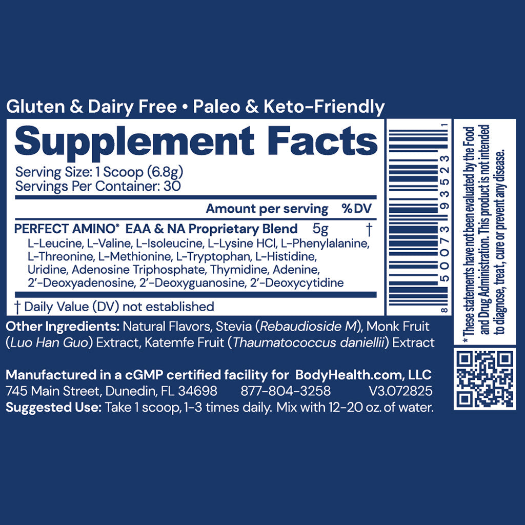 BODY HEALTH Pumpkin Spice PerfectAmino