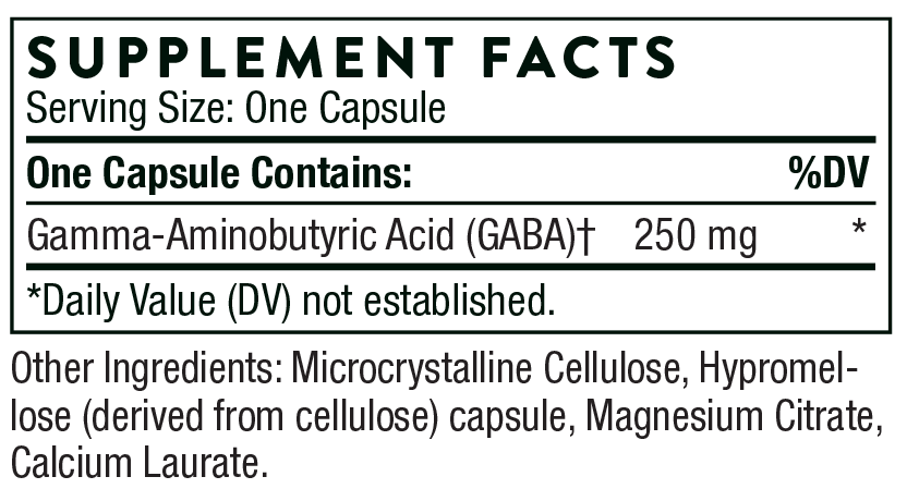 THORNE PharmaGABA-250