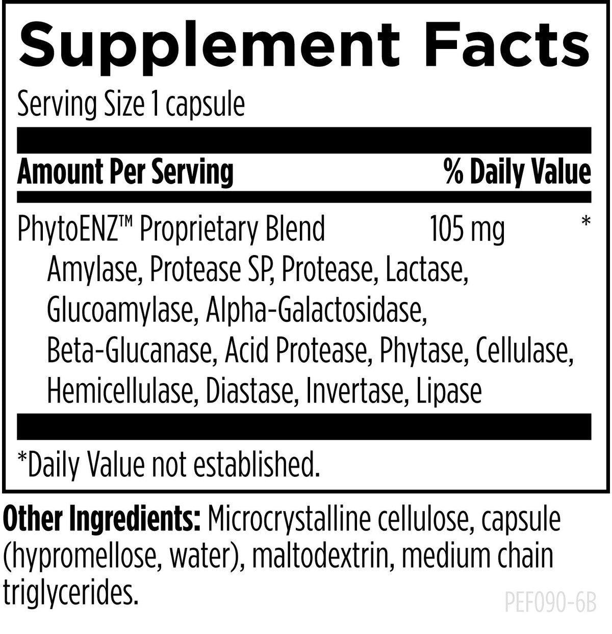 Designs for health Plant Enzyme Digestive Formula