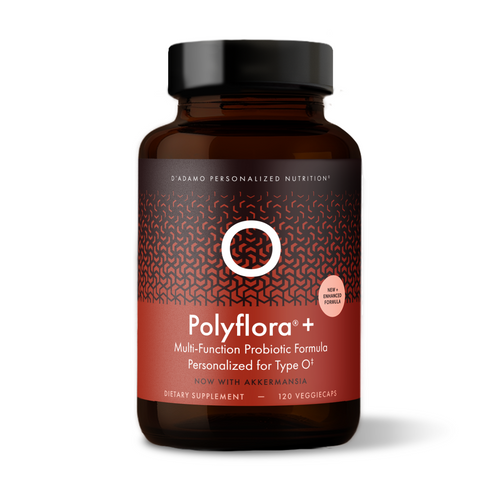 D’Adamo Personalized Nutrition® - Polyflora + Multifunction Probiotic with Akkermansia (Blood Type O)