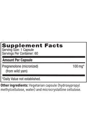 SFI HEALTH Pregnenolone (100 mg)
