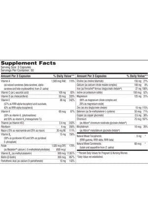 SFI HEALTH Prenatal and Nursing Formula