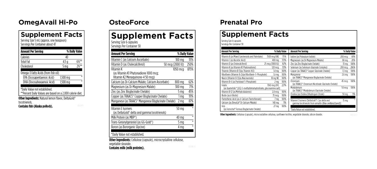 Designs for health Prenatal Pro™ Essential Bundle