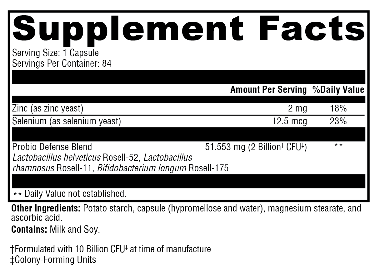 XYMOGEN Probio Defense™ 84 Capsules
