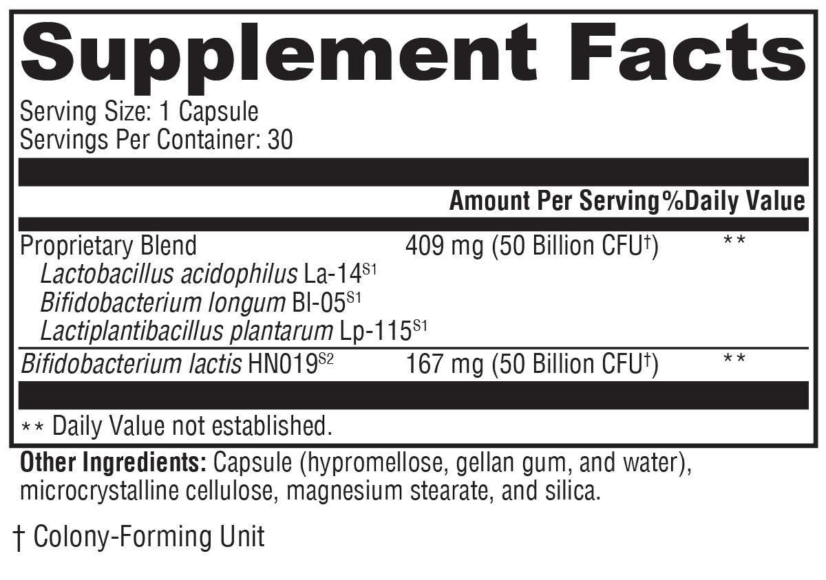 XYMOGEN ProbioMax® Daily 100B 30 Capsules