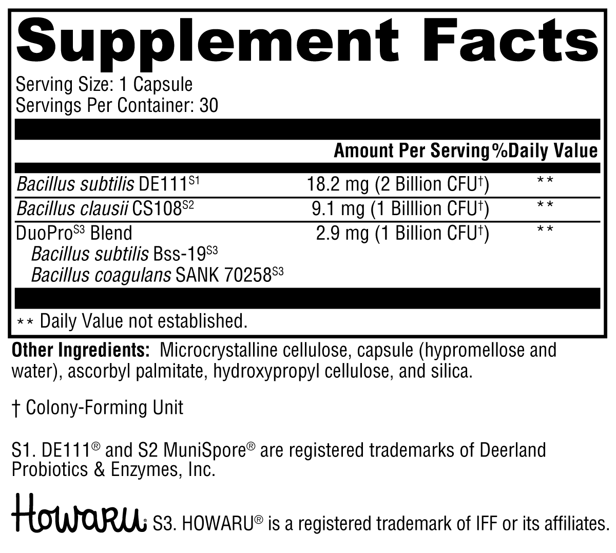 XYMOGEN ProbioMax® Spore 30 Capsules