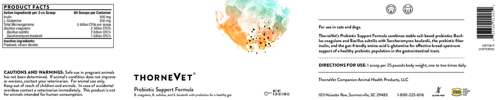 THORNE Probiotic Support Formula Powder