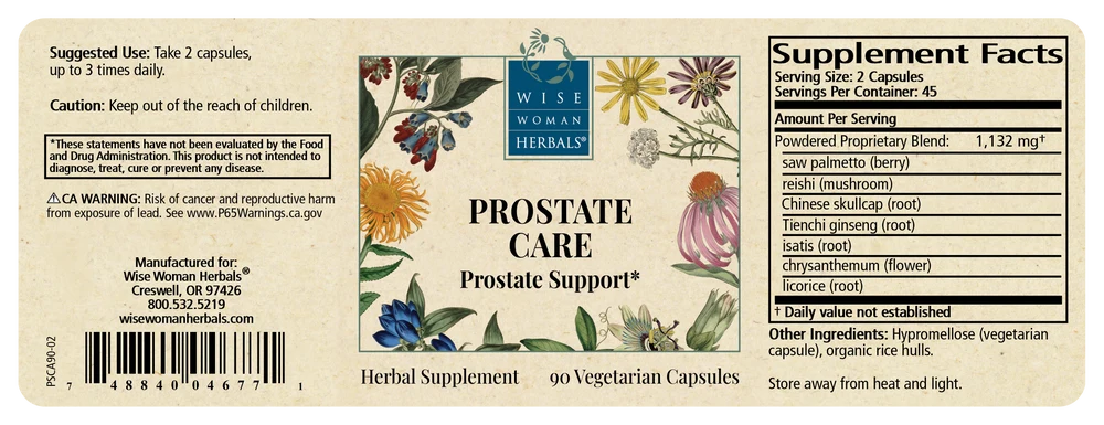 Prostate Care (formerly PSA Capsules)