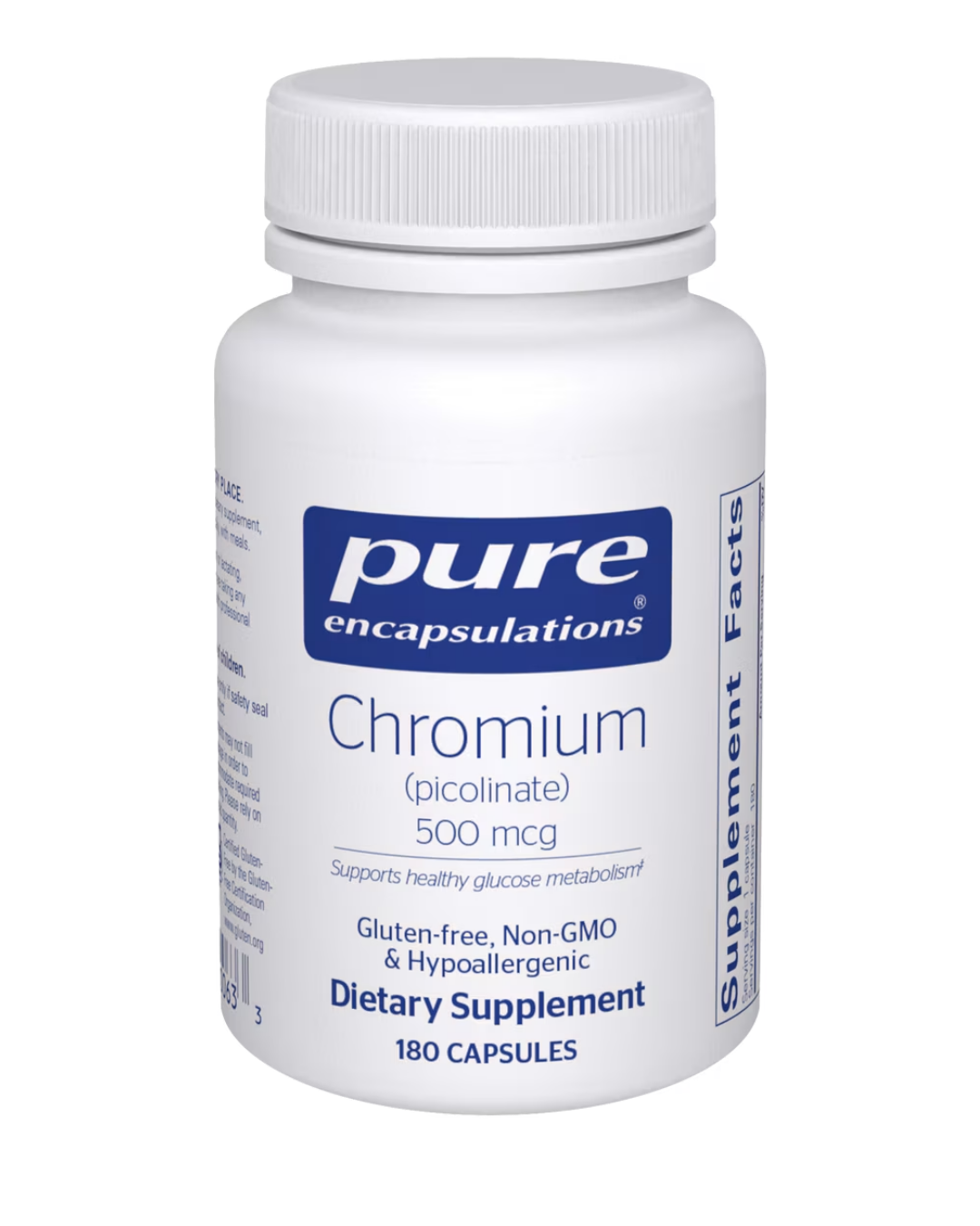 Pure Encapsulations Chromium (picolinate) 500 mcg