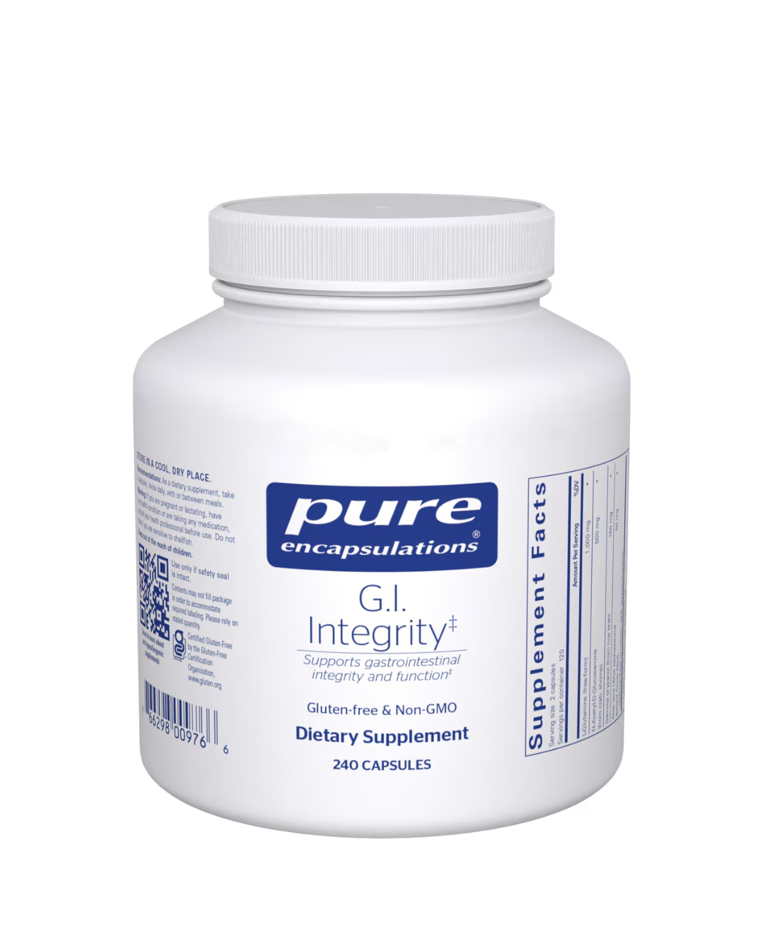 Pure Encapsulations G.I. Integrity for intestinal lining and digestive health support