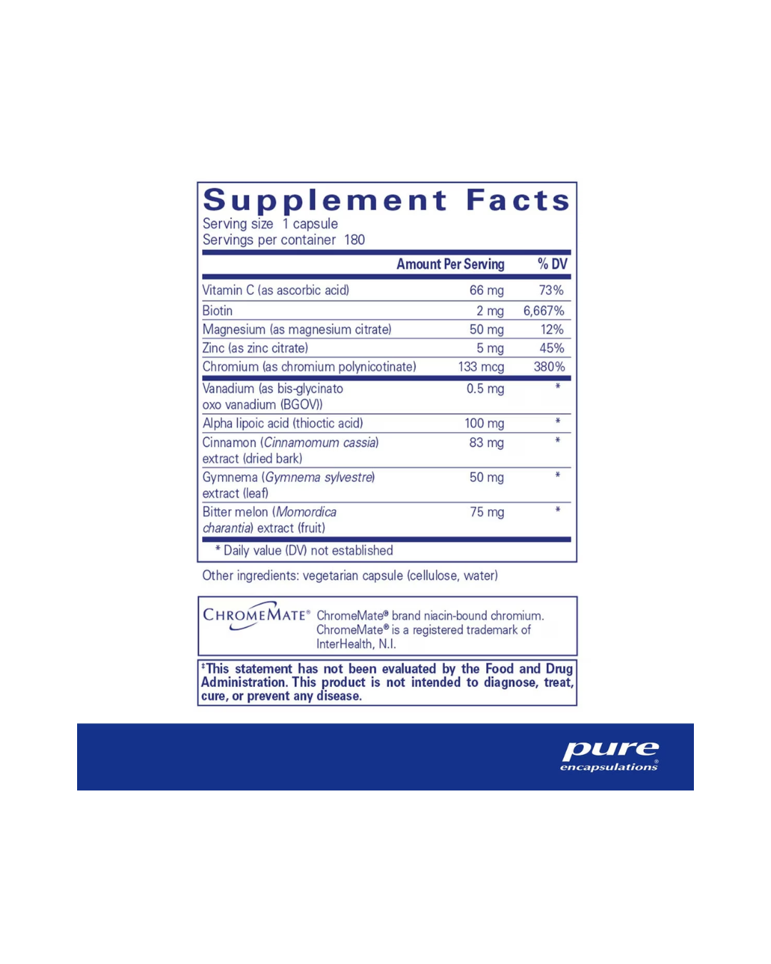 Pure Encapsulations GlucoFunction for healthy blood sugar metabolism and metabolic wellness
